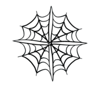 Cobweb. PNG illustration with transparent background.