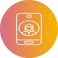 Video Calling Vector Icon