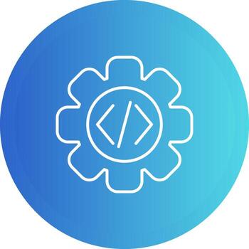 icono de vector de codificación