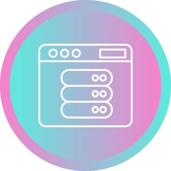icono de vector de servidor