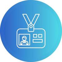 Id Card Vector Icon