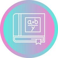 Algebra Book Vector Icon