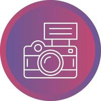 Camera Flash Vector Icon