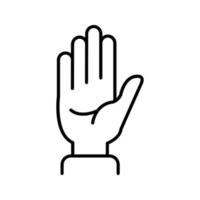 Hand Vector Icon