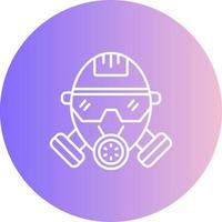 Gas Mask Vector Icon