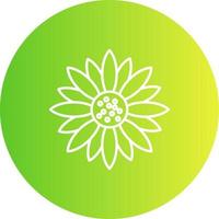 Sunflower Vector Icon