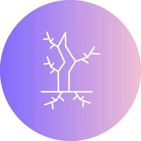 Dead Tree Vector Icon