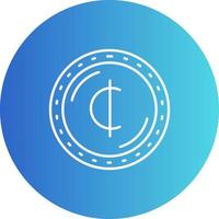 Cedis Currency Vector Icon