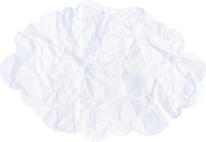 White cloud with paper texture Crop-out Icon png