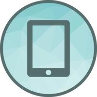 Tablets Low Poly Background Icon vector