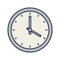 icono de vector de reloj