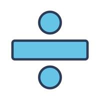 Divide Vector Icon