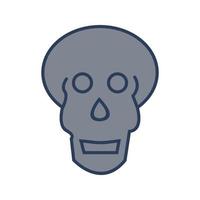 Skull X ray Vector Icon