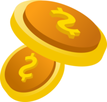 Flat design of payment and finance with pile coins, coin stack, money coin and gold coin. png