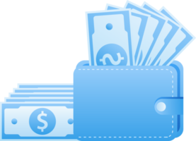 Flat design of payment and finance with Banknote, bank and note, money and bank. png