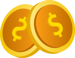 Flat design of payment and finance with pile coins, coin stack, money coin and gold coin. png