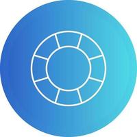 Life Saving Tube Vector Icon