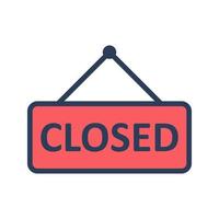 Closed Vector Icon