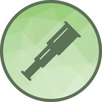 Telescope Low Poly Background Icon vector