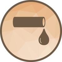Water Pipe Low Poly Background Icon vector