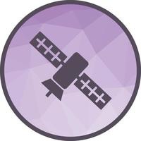 Satellite I Low Poly Background Icon vector