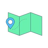 Map Location Vector Icon