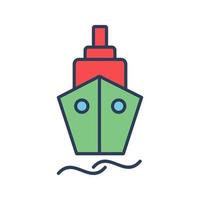 Ship Vector Icon