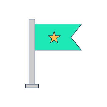 Flag Vector Icon