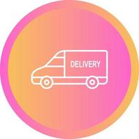 Delivery Car Vector Icon