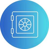Vault Vector Icon