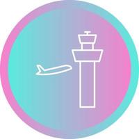 Air Control Tower Vector Icon