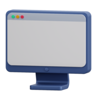 Computer 3D Icon png