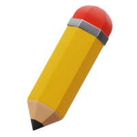 Pencil 3D Icon png