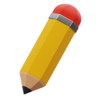 Bleistift 3D-Symbol png