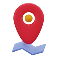 pin locatie 3d pictogram png