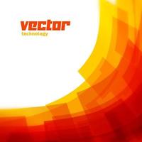 Vector background with orange lines and blurred edge