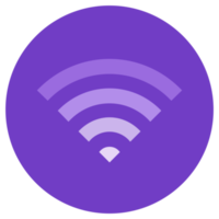 Wi-Fi png icona