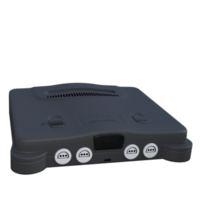 Video game console device 3d rendering png