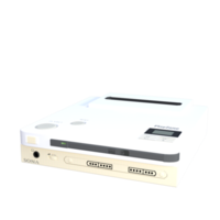 Video game console device 3d rendering png