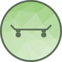 Skate Low Poly Background Icon vector