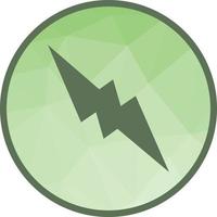 Lightning Low Poly Background Icon vector