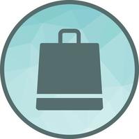 Shopping Bag Low Poly Background Icon vector