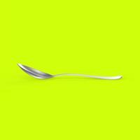 spoon isolated kitchen object photo