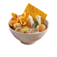 Bakso or baso is an Indonesian meatball, Its texture is similar to the Chinese beef ball png