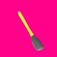 Spatula isolated on a background photo