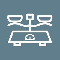 Measuring Scale Line Color Background Icon vector
