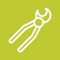 Extracting Line Color Background Icon vector