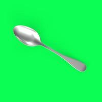 spoon isolated kitchen object photo