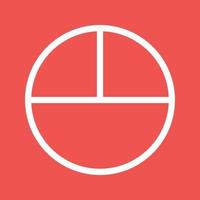 Circle Line Color Background Icon vector