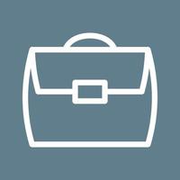 Briefcase Line Color Background Icon vector